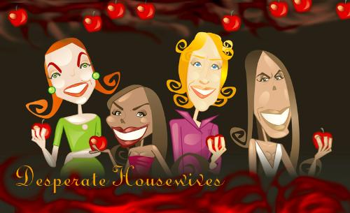 Desperate housewives - I like this satirical photo very much :-)
