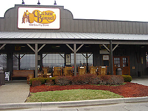 Cracker Barrel Old Country Store - a photo of one of the companies I work for