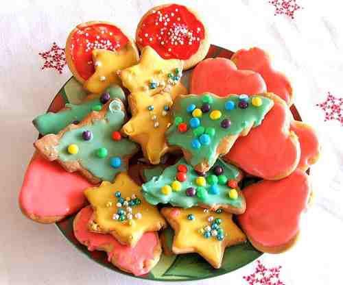 Christmas Sugar Cookies - Christmas Sugar cookies with frosting