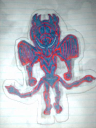 Devil - A picture of a devil that i drew