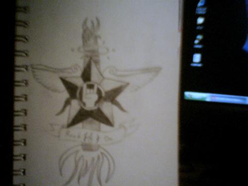 who knows - a hand with a star and stuff
