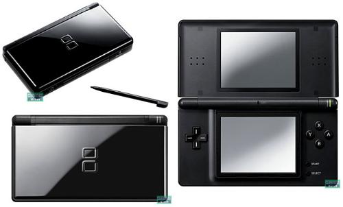 Onyx/Black Nintendo DS Lite - A Nintendo DS Lite Onyx/Black