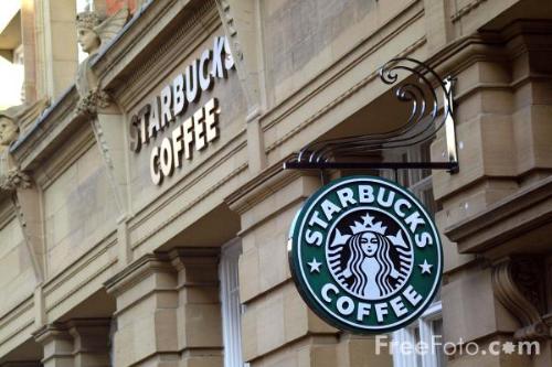 Starbucks Coffee - This is where I buy my delicious cup of coffee...