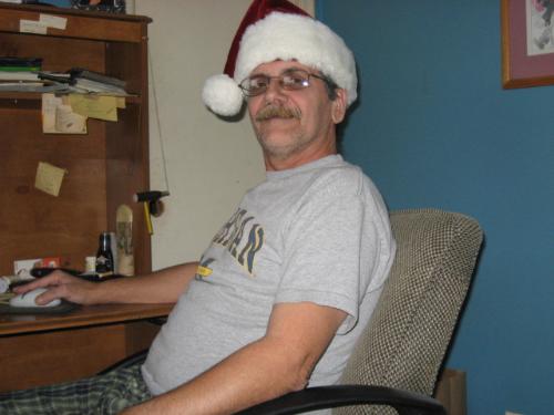 Santa Grandpa - Sitting here mylotting like crazy