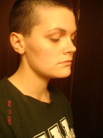 shaved  - yeah. WHAT!