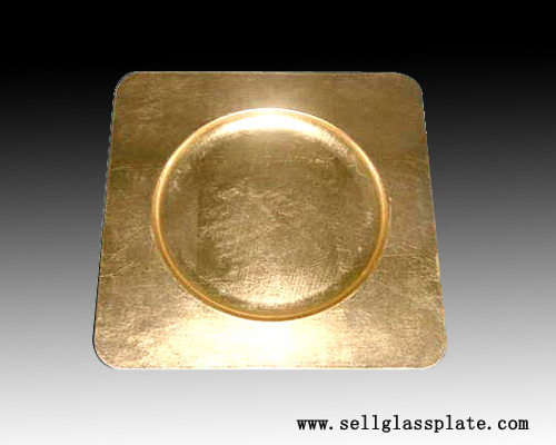 gold charger plate - It looks very elegance!