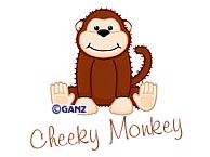 Cheeky Monkey - A nice drawing of the Webkinz Cheeky Monkey