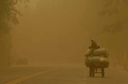 sandstorm - a horrible sandstorm