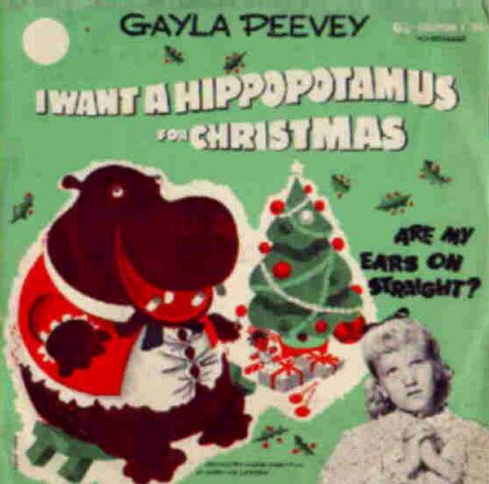 Hippopotamus for Christmas - Original song cover art.