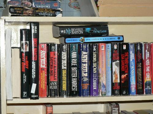 books - Here is a very small section of my book collection at home.