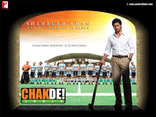 Chak De - Chak De is one of the best of SRKs&#039;. I was very much frustrated when I saw the first half-an-hour of the film but after that it was very much interesting.