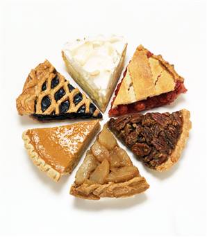 pies - mixture of pies 