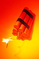 Dynamite - A Christmas gift gaff was dynamite to an already strained to the breaking point relationship.