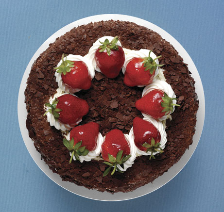 Black forest cake - yummy cake, don't eat too much, think about the belly