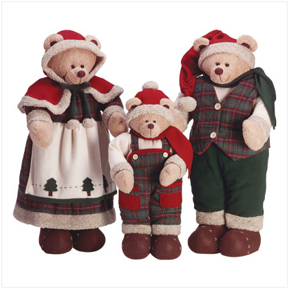 bear family - Family during the holiday season...