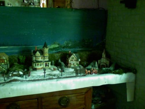 dickens ville - Dickens Ville,made by me and my dad
