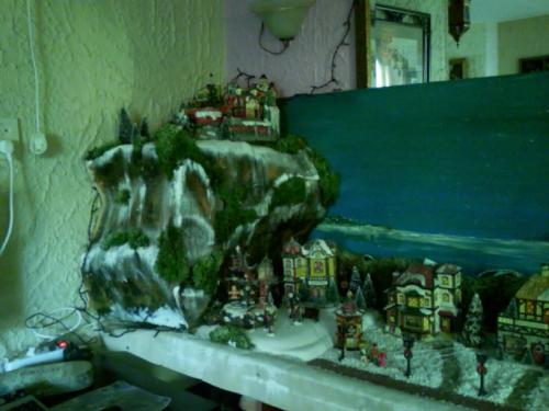 dickens ville - Dickens Ville,made by me and my dad.