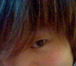 my eye - when i get up in the class,my freind take a pic 4 me
