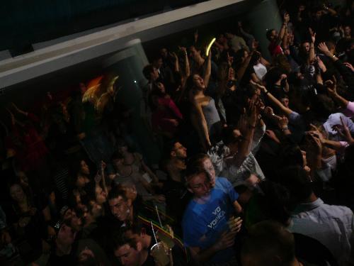italian discoteque - this is one thursday night in on italian discoteqe in turin...full of university students