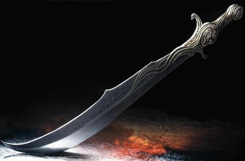 Sword - This is the sword of the king (prince's father) which prince gets in T2T