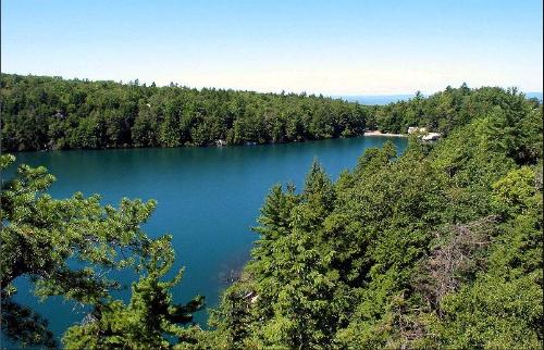 Lake Minnewaska - Formed during the 3rd ice age