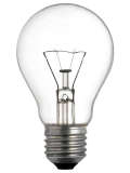 lightbulb - a picture of a lightbulb that can signify a bright idea or thought.