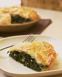 Spanakopita - Spinach in phyllo pastry!