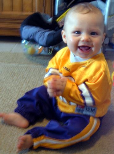 rylan - little lsu fan