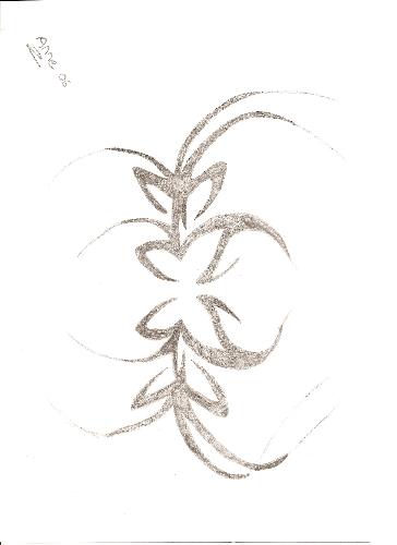Drawing/Tattoo - This is a design that I drew up, it was originally a tattoo that I found online but I tweaked it to how I liked it to make it mine.