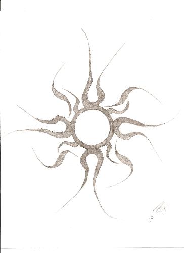 Tattoo design - This is a design that I drew up, I found the tattoo design online first but then I tweaked it to ow I wanted it.