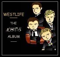 westlife - westlife, animated version of love album's cover