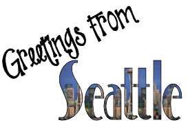 Greetings from Seattle - Greetings from Seattle showing the Space Needle