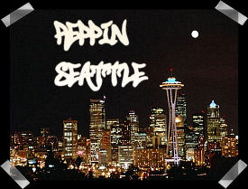 Reppin Seattle - Black Reppin Seattle postcard