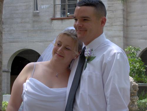 Tony and Kerri's Wedding. - This is my youngest son Tony and his wife Kerri's wedding that was held in St. Augustine, Florida.