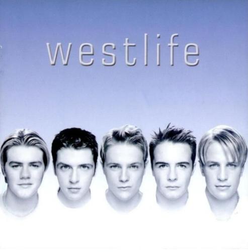 cover of westlife - It's the cover of their first album in 1999