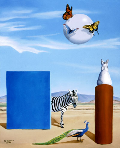 Geo-Exotic - One of my surreal paintings. Geo-Exotic - One of my surreal paintings.