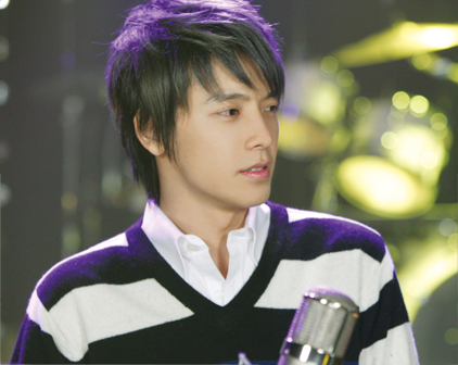 Lee Donghae - Lee, Donghae ... a singer/dancer/mc/actor and member of a South Korean boyband group called Super Junior. This promotional picture was taken as part of the SM TOWN winter 2007 album (I think)