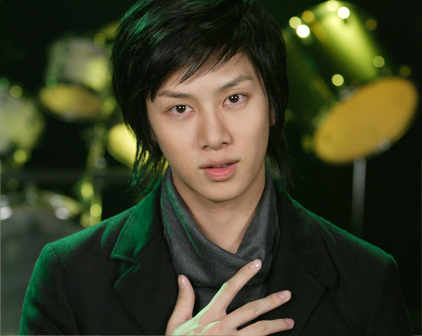 Heechul - Heechul ... a singer/dancer/mc/actor and member of a South Korean boyband called Super Junior. This promotional picture was taken as part of the SM TOWN winter 2007 album.