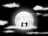 Moon Dancer - a boy and a girl dancing on moon. nice animation.