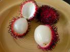 Fresh Rambutan - I got some of this in freeze dried form from my sister. Fresh Rambutan - I got some of this in freeze dried form from my sister.