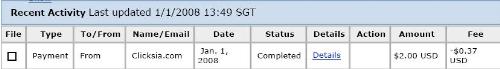 Proof of Payment - Clicksia - Payment Proof - Clicksia