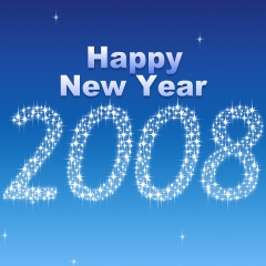 Happy new year - Happy new year.