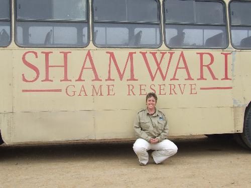 shamwari game reserve - me at the game reserve where I spent one month as a volunteer.