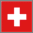 Switzerland - Flag of Switzerland. One of the 2 square country flags in the world. (Other being Vatican)