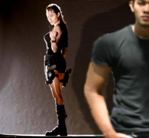 Lara and Me - Yeah, It&#039;s me with Lara Croft!

What do you thin? huehuehue