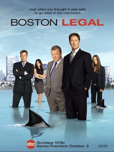 boston legal - the season 1 promotional poster