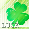 Luck - A lucky shamrock icon