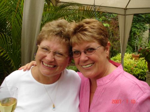 Lori & Me - This is my friend Lori (on the left) from Canada when she visited Australia and we met for the first time! We had been writing to each other on the internet for 2 years!