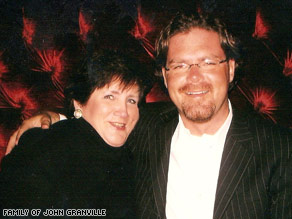 Granville - John Granville poses with his mother, Jane, in this handout photo.