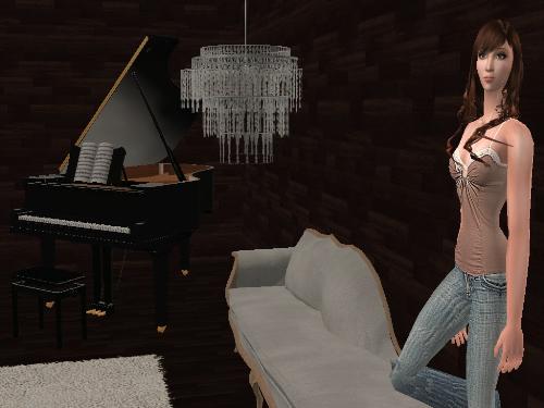 sims2 model~ - she is a character I made long time ago..